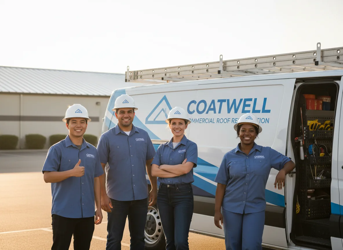 Commercial roof coating company in Four States, WV